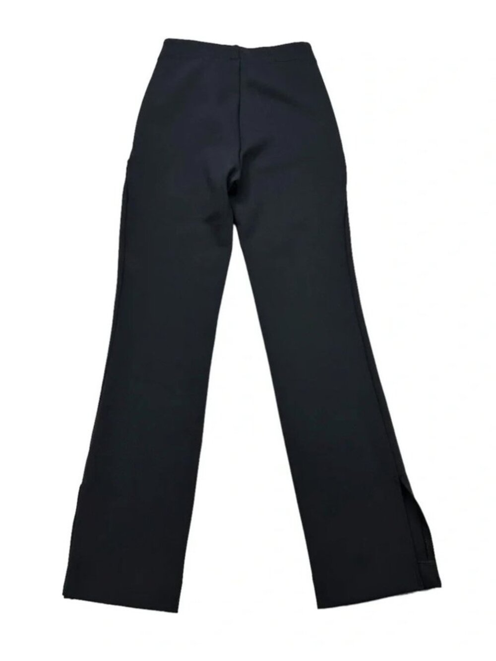Away The Layover Pant XL Black Crop Stretch Travel Pants Split Hem NWT - Picture 2 of 9